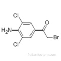 4-amino-3,5-dichloro-alpha-bromoacétophénone CAS 37148-47-3